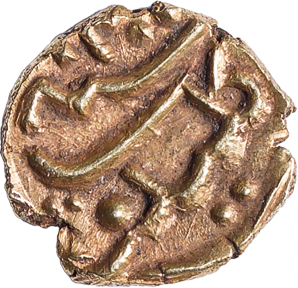 India. EF-40 Gold Fanam