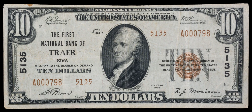 VF Traer IA $1929 $10 National
