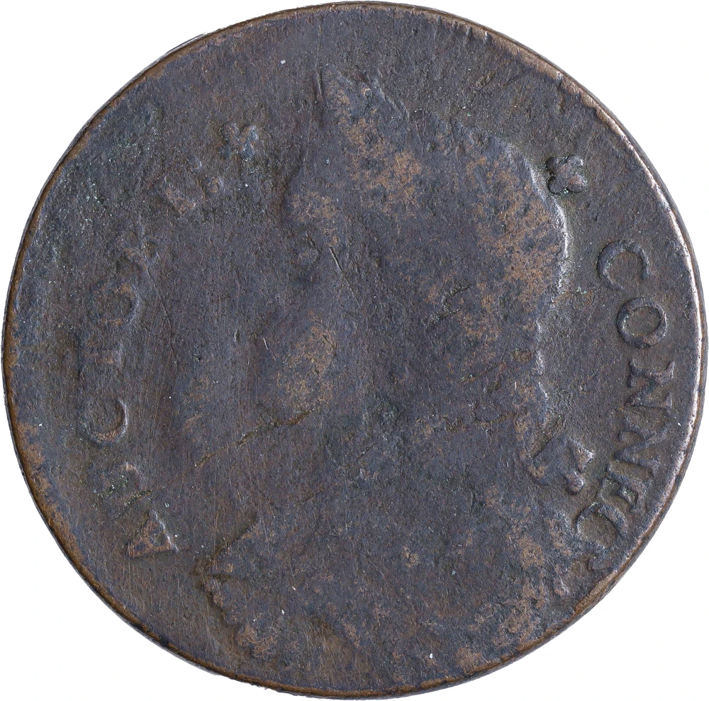 Connecticut. Fine Details 1787 Copper