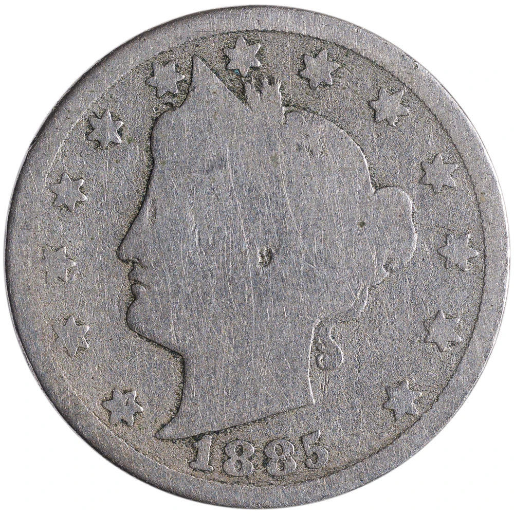 AG-3 1885 Liberty Nickel
