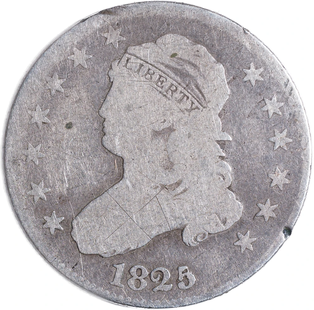 Good-4 1825/4/2 Bust Quarter
