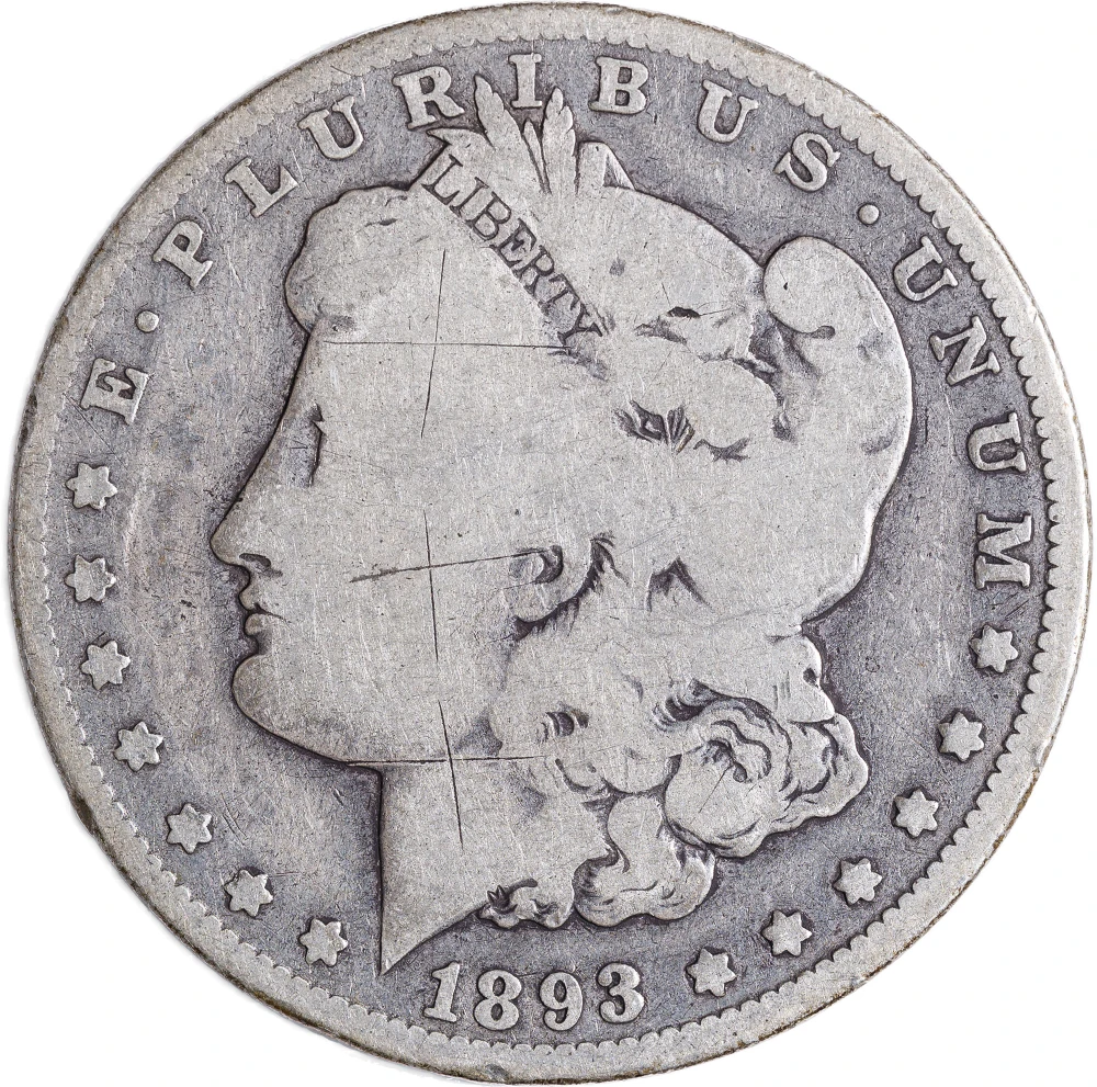 Good Details 1893-O Morgan Dollar