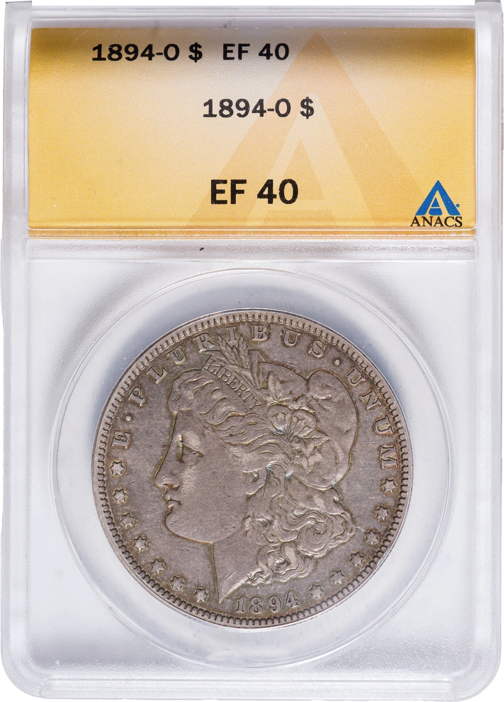 ANACS EF-40 1894-O Morgan Dollar