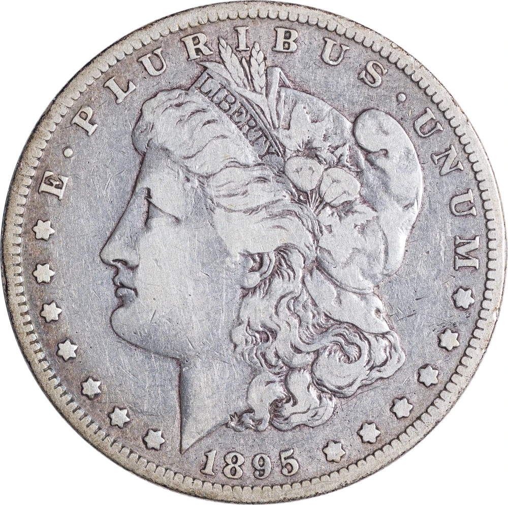 Fine-12 1895-O Morgan Dollar
