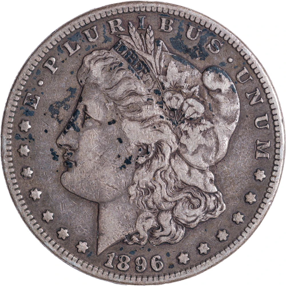 VF-20 1896-S Morgan Dollar