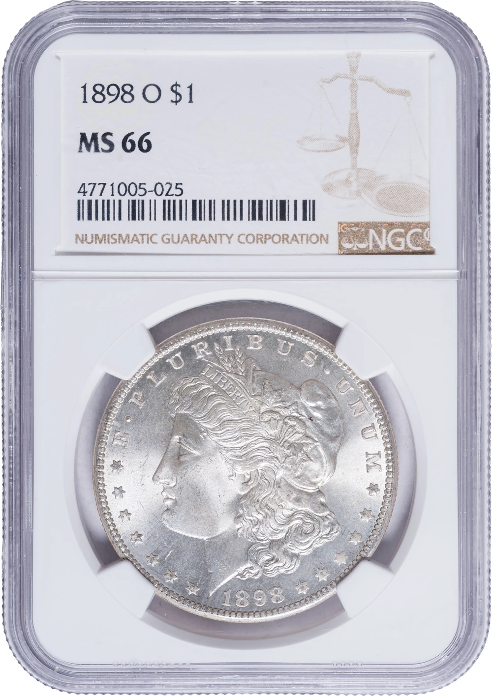 NGC MS-66 1898-O Morgan Dollar