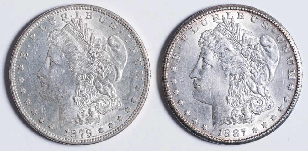 Scarcer Morgan Dollar Pair