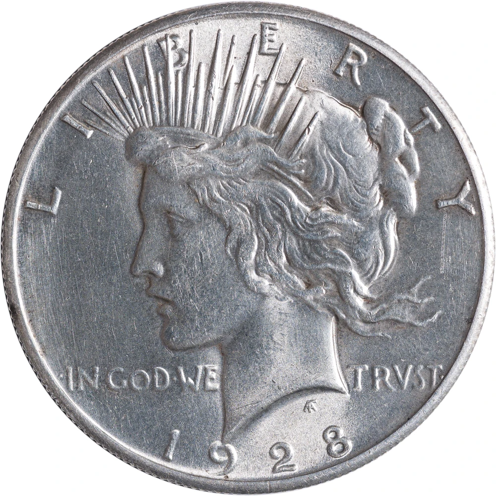 MS-62 Details 1928 Peace Dollar