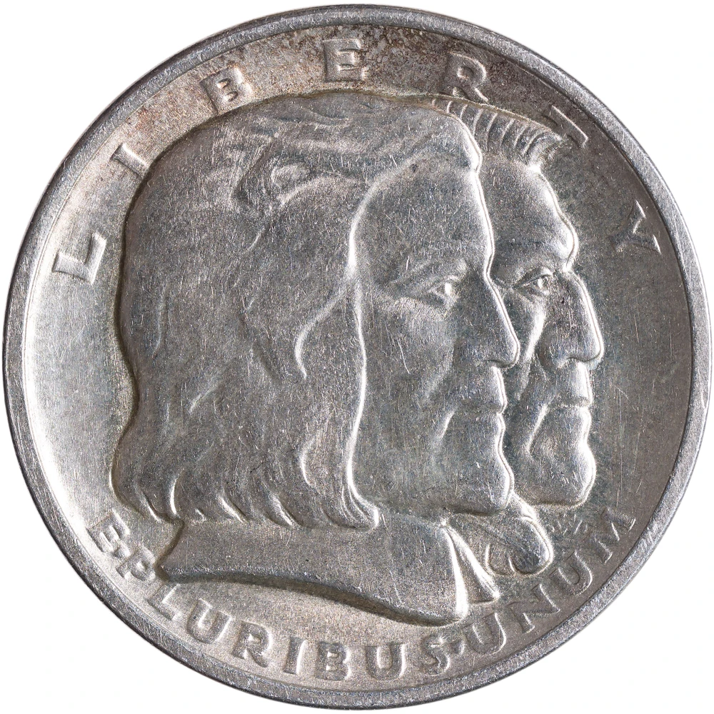 MS-60 1936 Long Island Half Dollar