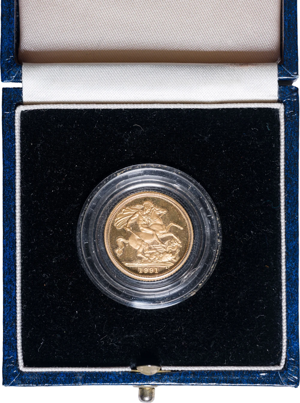 Great Britain. 1991 Proof Half Sovereign Gold