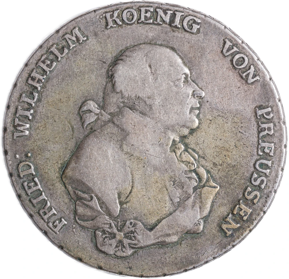 German States. Prussia. VF 1796-A Thaler