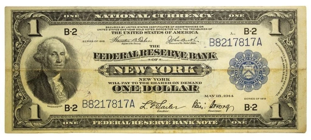 VF Series 1918 $1