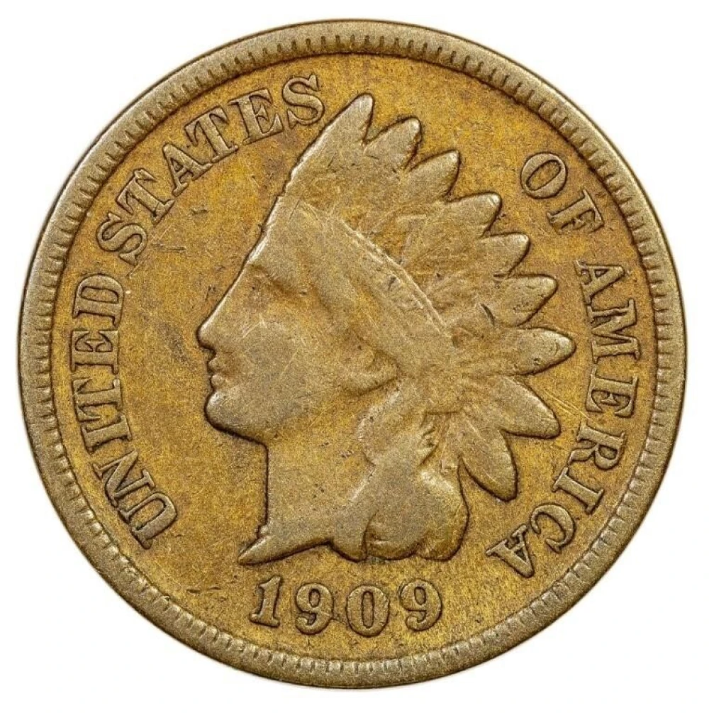 Fine-12 1909-S Indian Cent