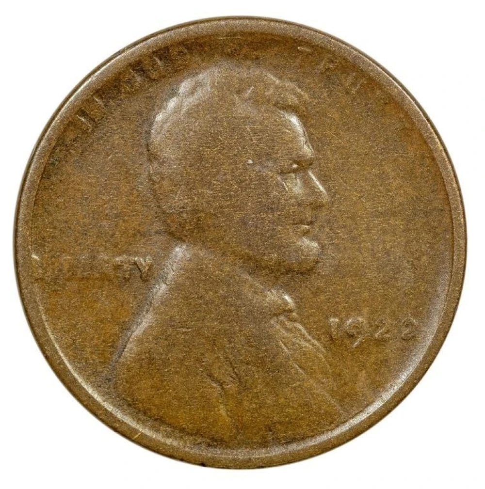 F-12 1922-P No D Lincoln Cent