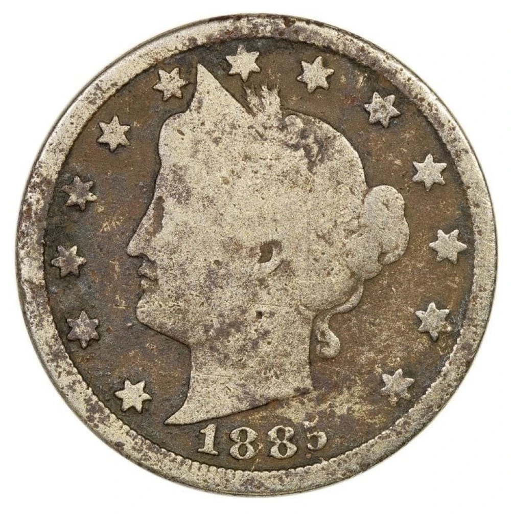 Good-4 1885 Liberty Nickel