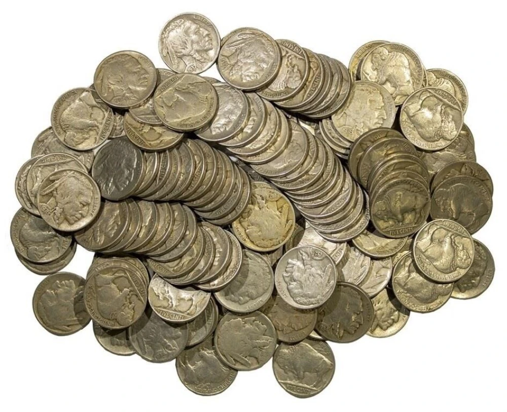 3 Rolls of Better Buffalo Nickels