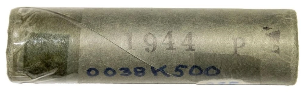 Bank Wrapped UNC Roll 1944-P Nickels