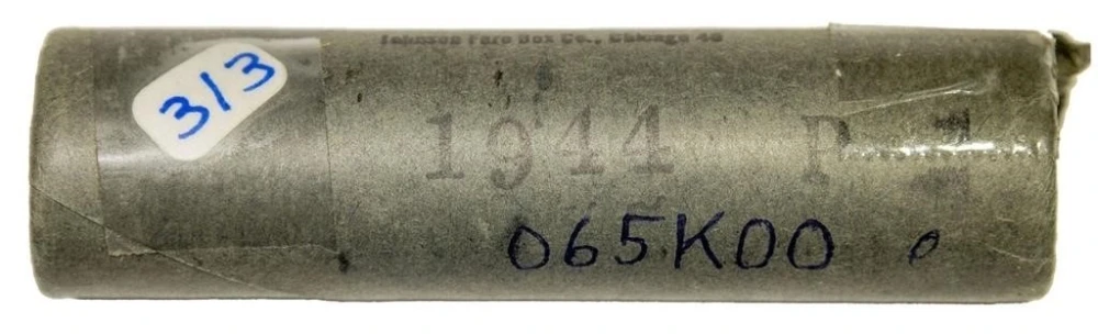 Bank Wrapped UNC Roll 1944-P Nickels