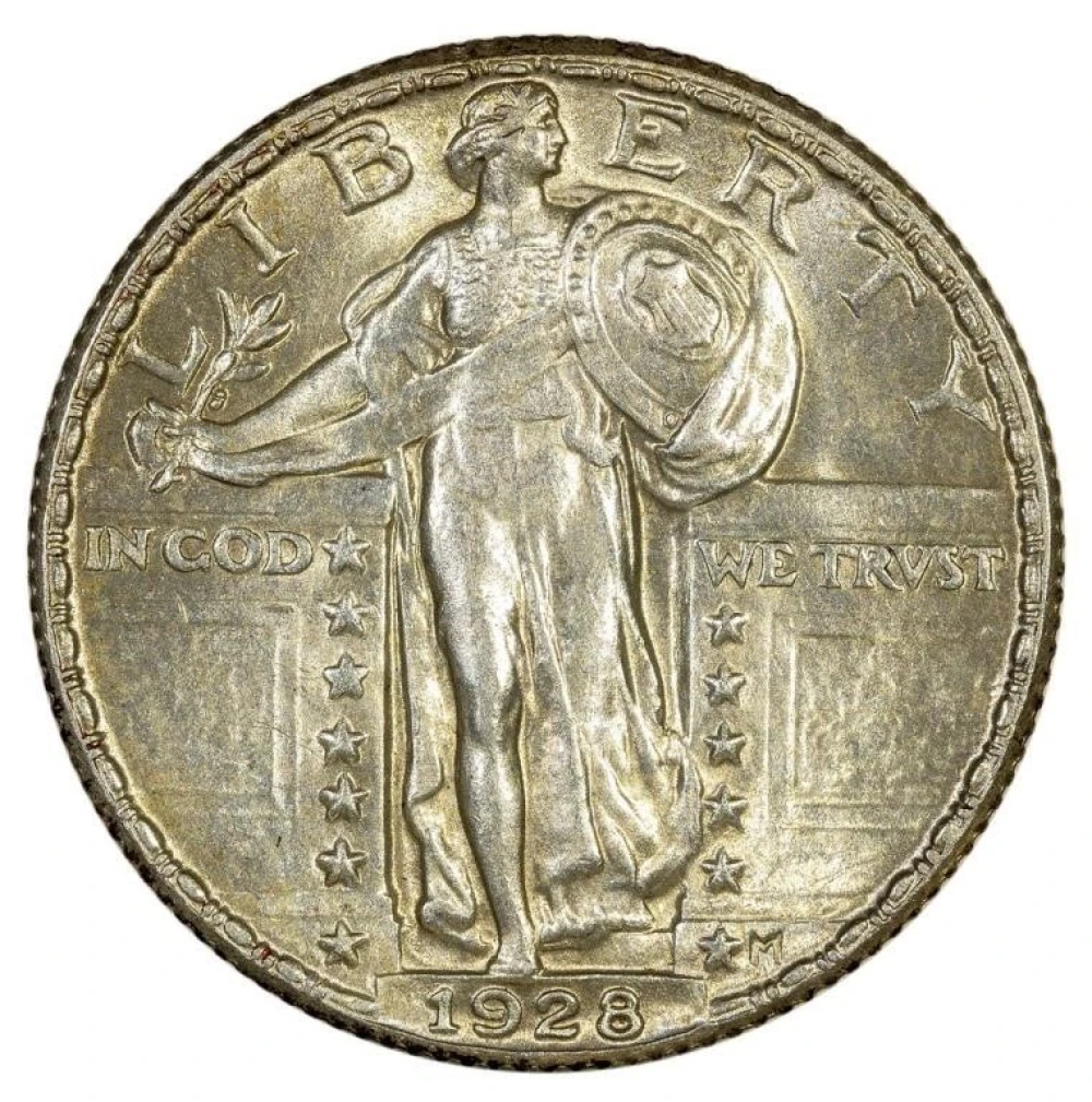 MS-60 FH 1928 Quarter