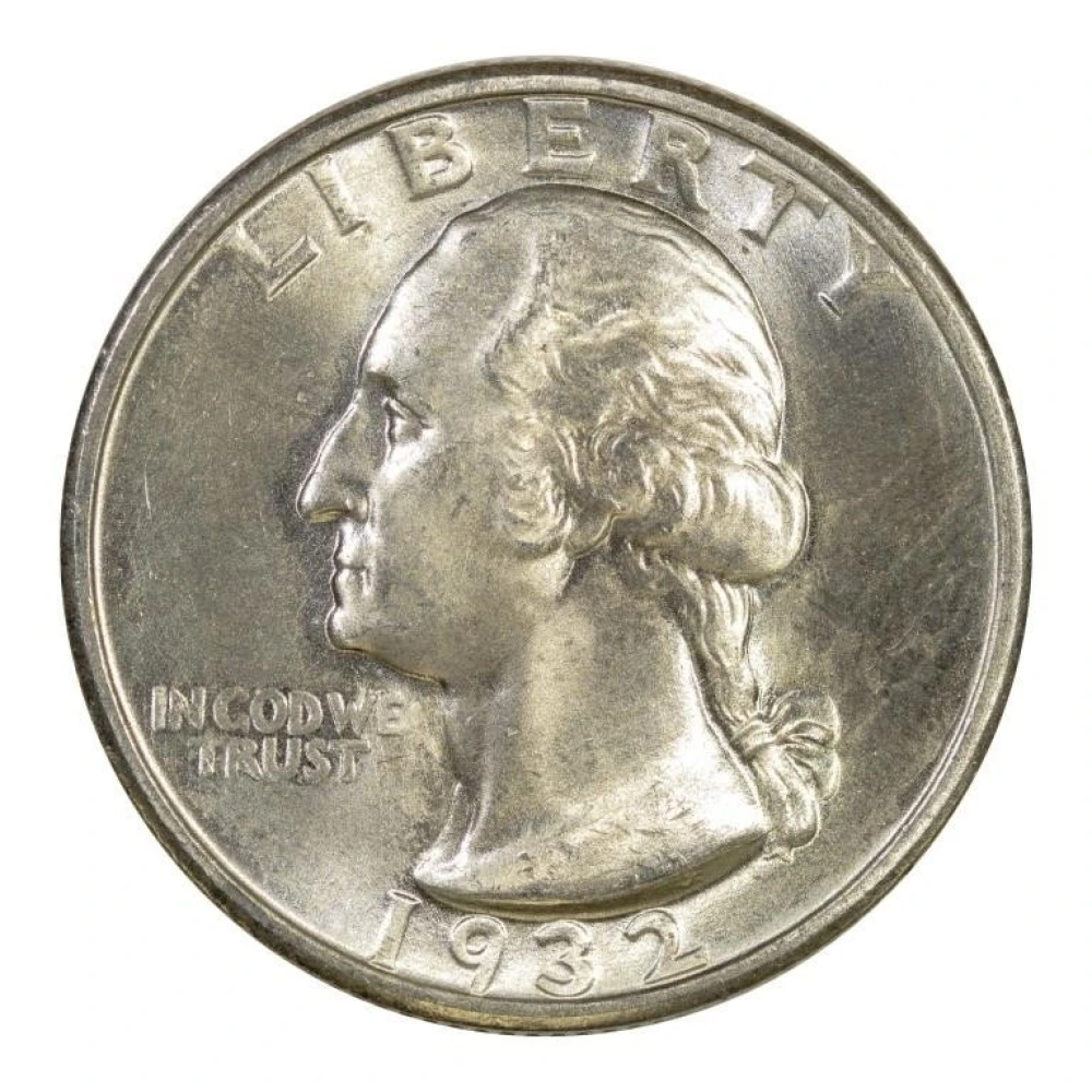 Near Gem Details 1932-S Washington Quarter