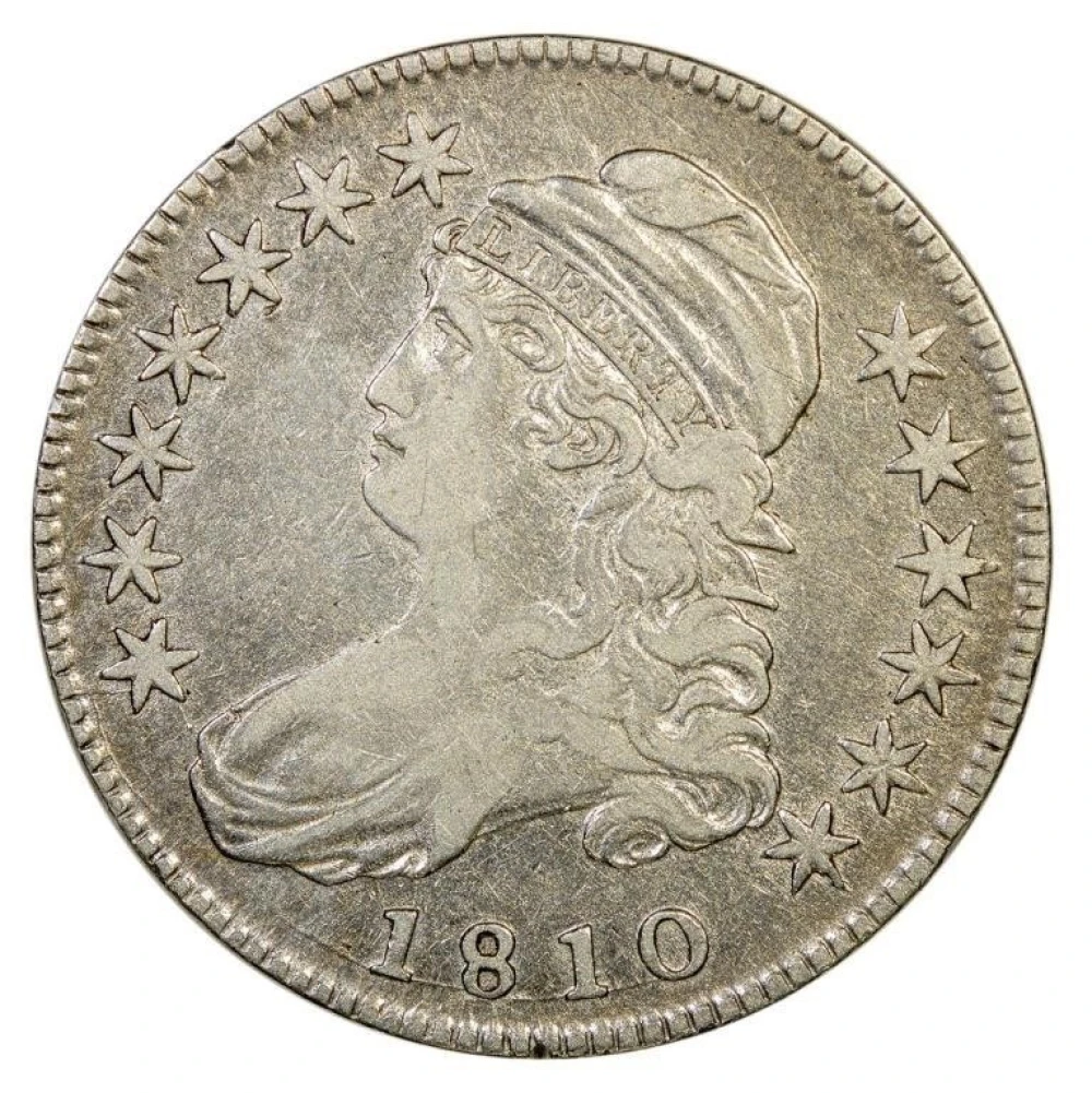 VF-20 Details 1810 Half Dollar