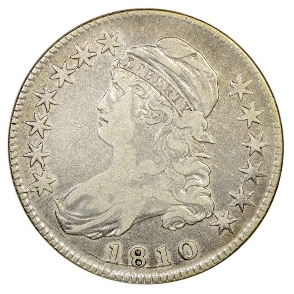 VF-20 Details 1810 Half Dollar