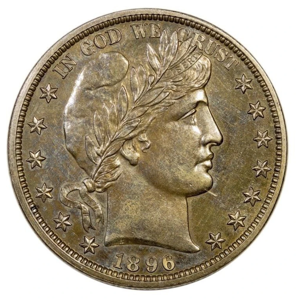 Select Proof-62 1896 Half Dollar
