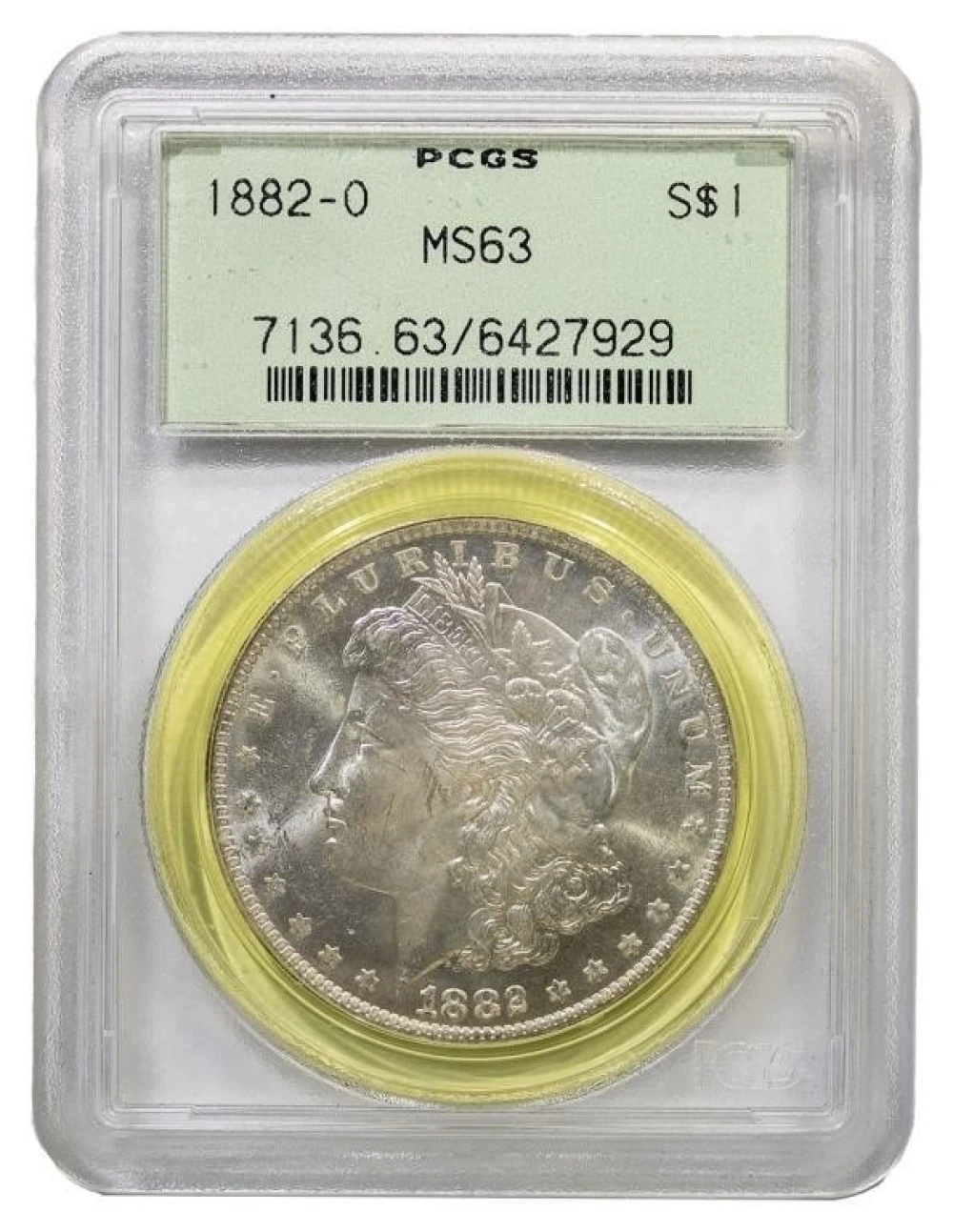 PCGS MS-63 1882-O Morgan Dollar
