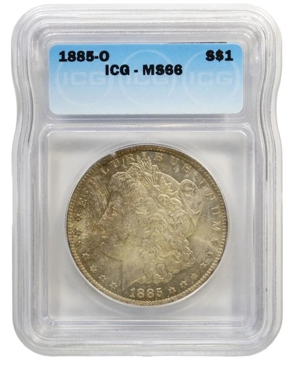 ICG MS-66 1885-O Morgan $1