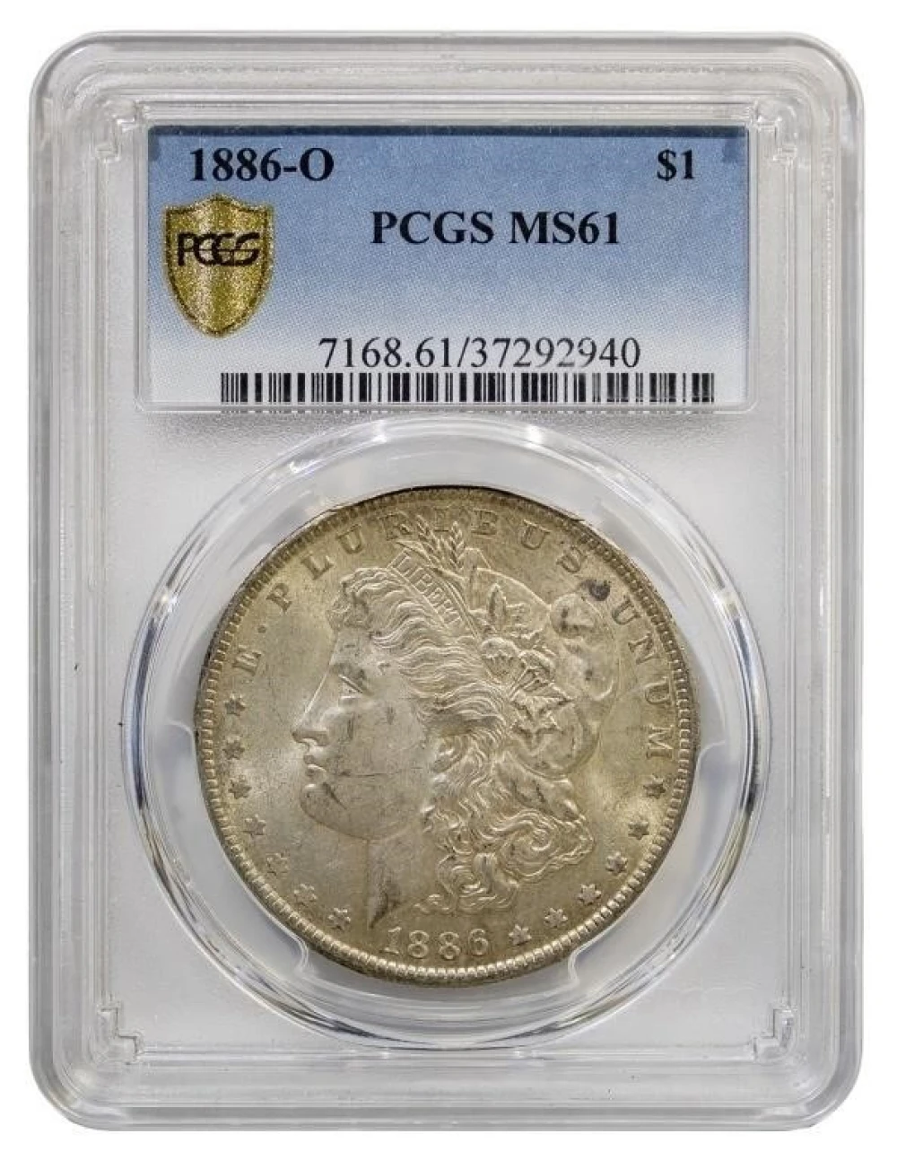 PCGS MS-61 1886-O Morgan Dollar