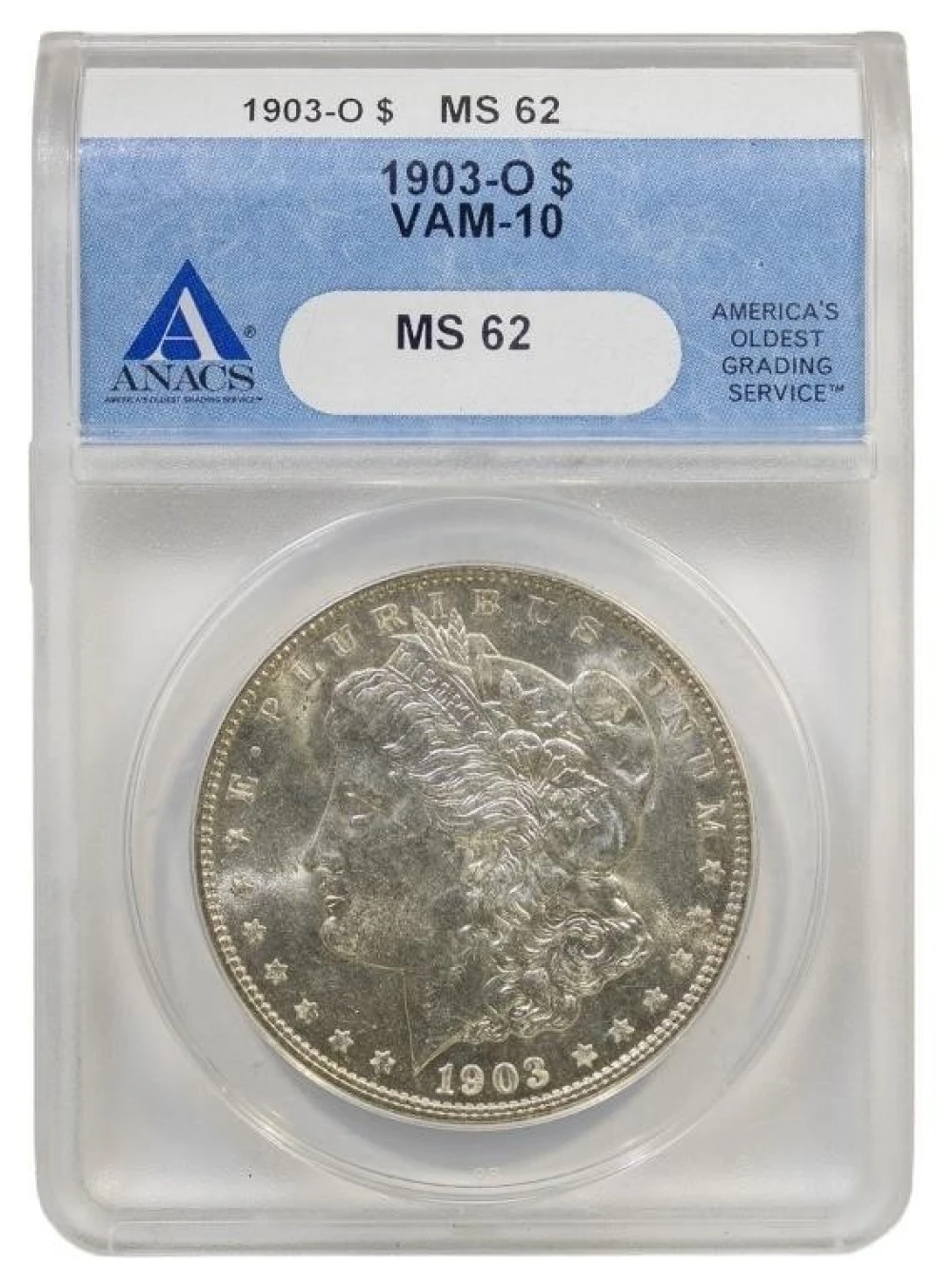 ANACS MS-62 1903-O Morgan Dollar