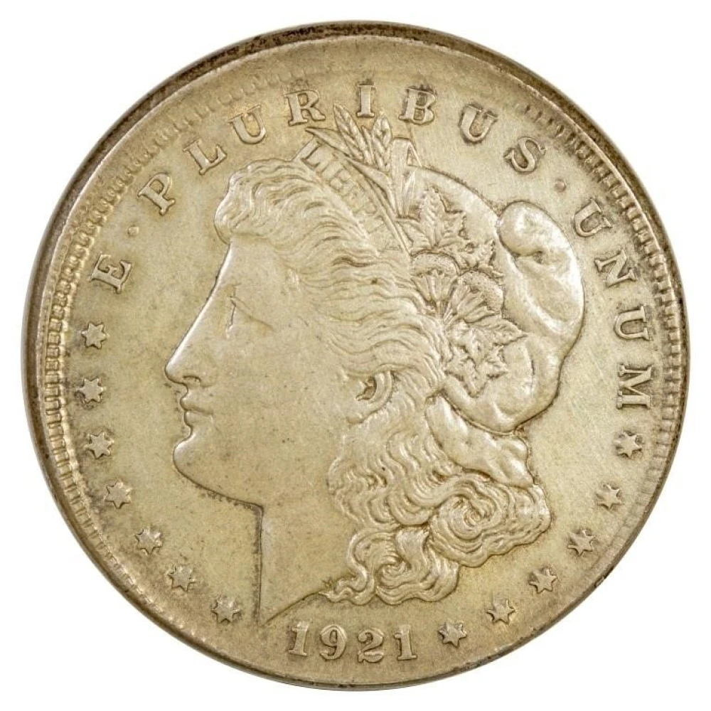 Rare Off-Center Struck 1921-S Morgan Dollar
