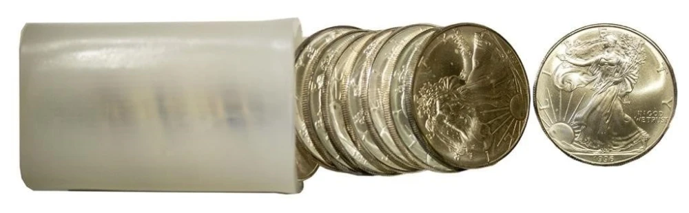 Original 1996 Silver Eagle Roll