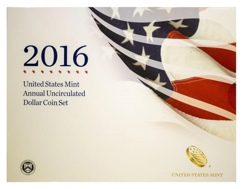 2016 Annual Uncirculated Dollar Coin Set