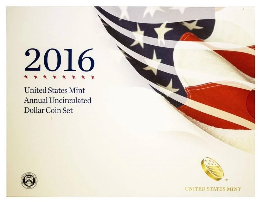 2016 Annual Uncirculated Dollar Coin Set