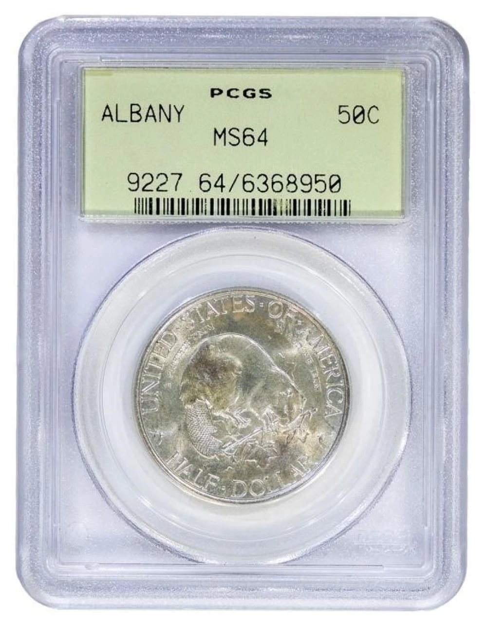 PCGS MS-64 1936 Albany Half Dollar