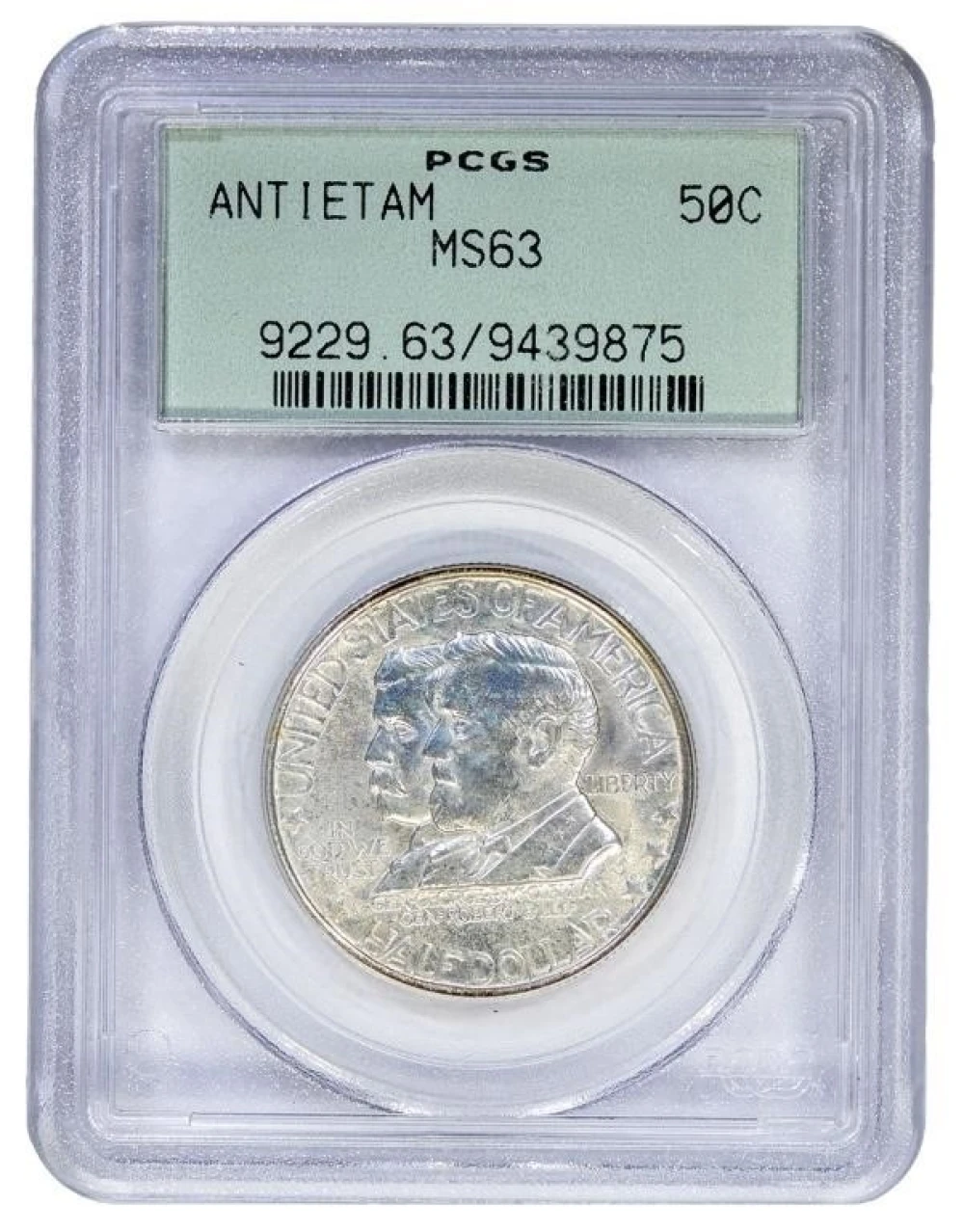 PCGS MS-63 1937 Antietam Half Dollar