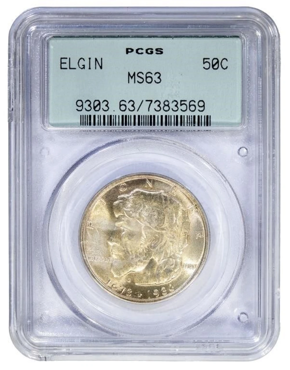 PCGS MS-63 1936 Elgin Half Dollar