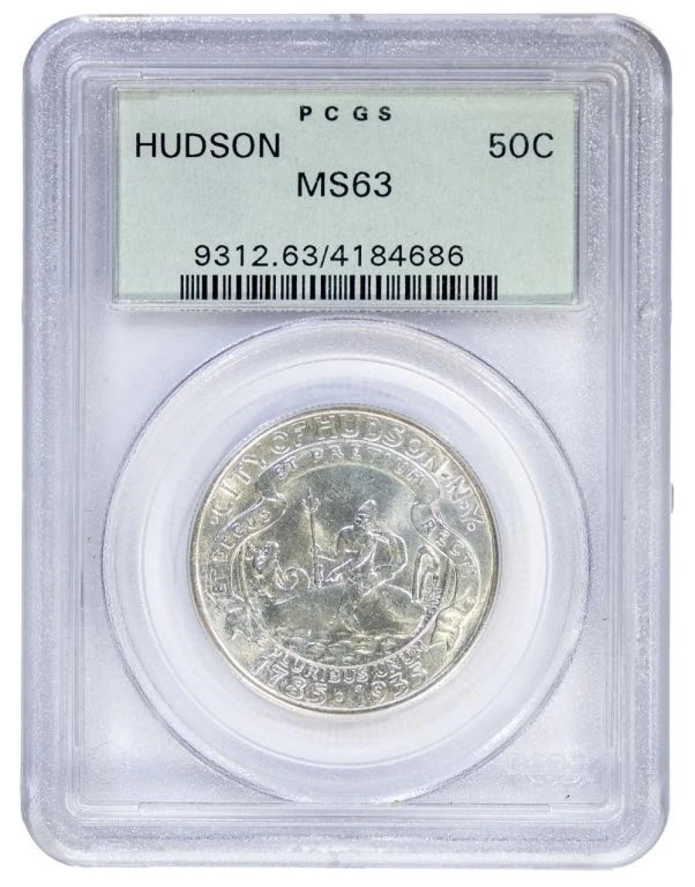 PCGS MS-63 1935 Hudson Half Dollar