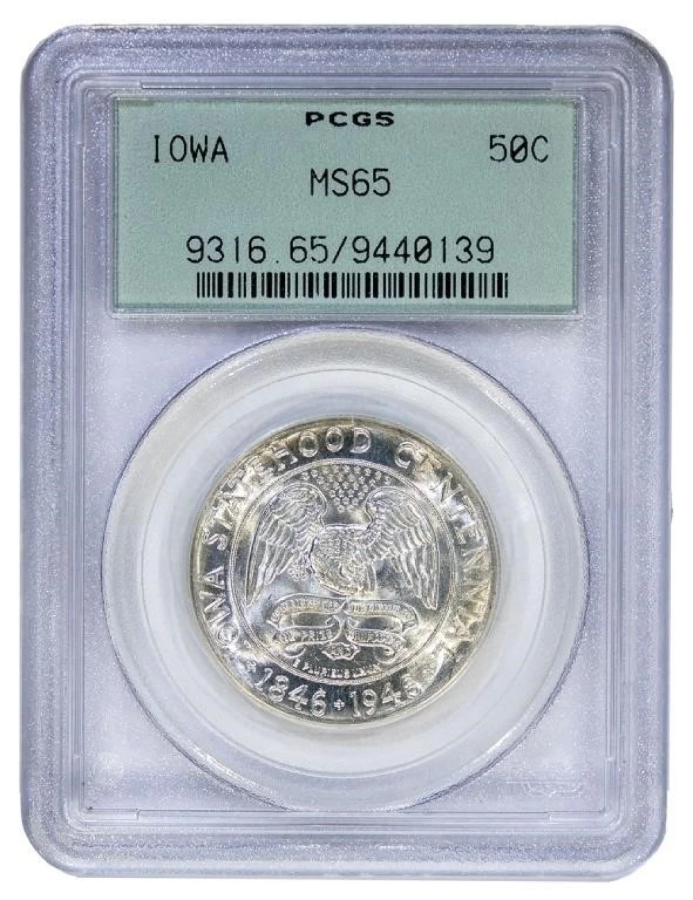 PCGS MS-65 1946 Iowa Half Dollar