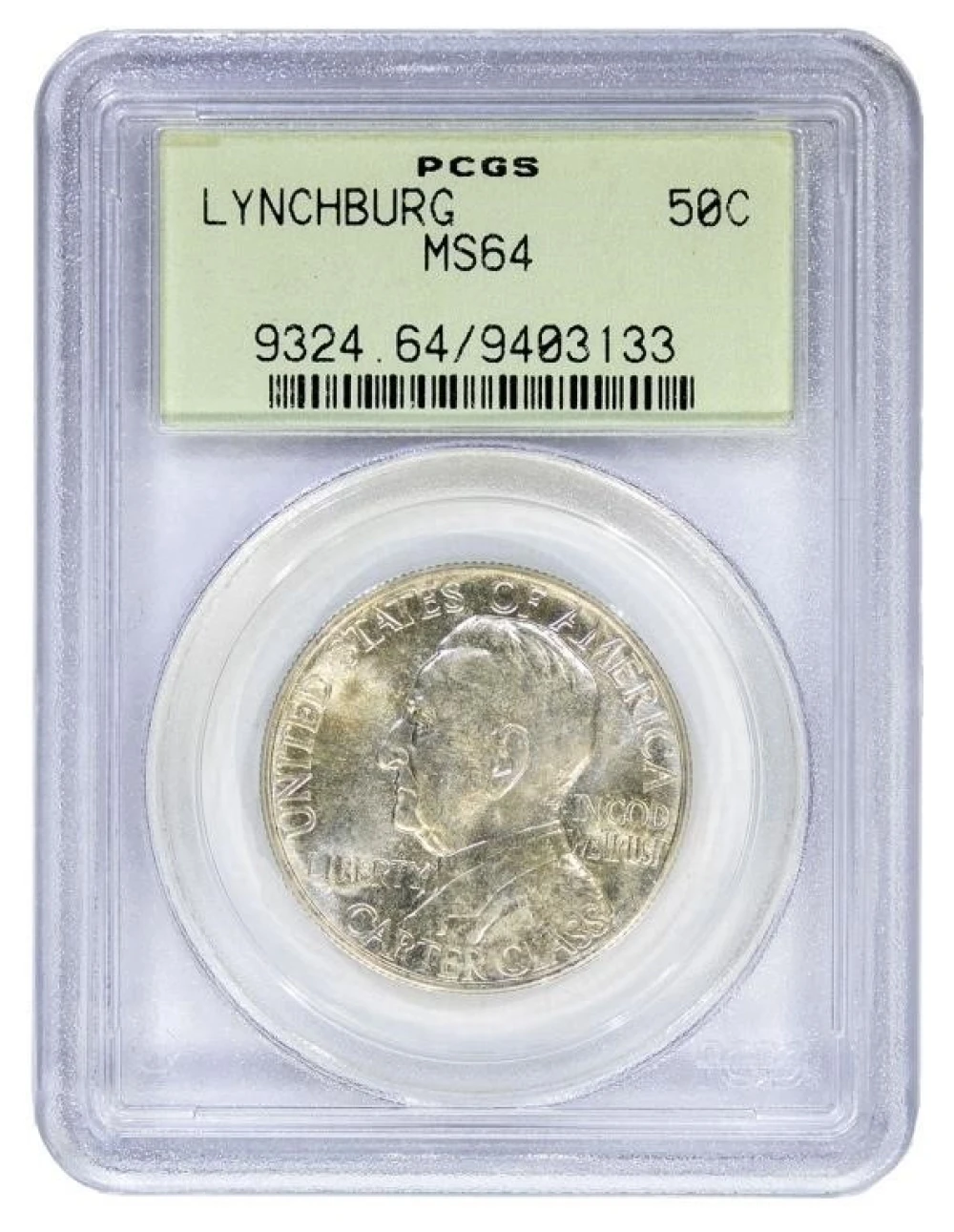 PCGS MS-64 1936 Lynchburg Half Dollar