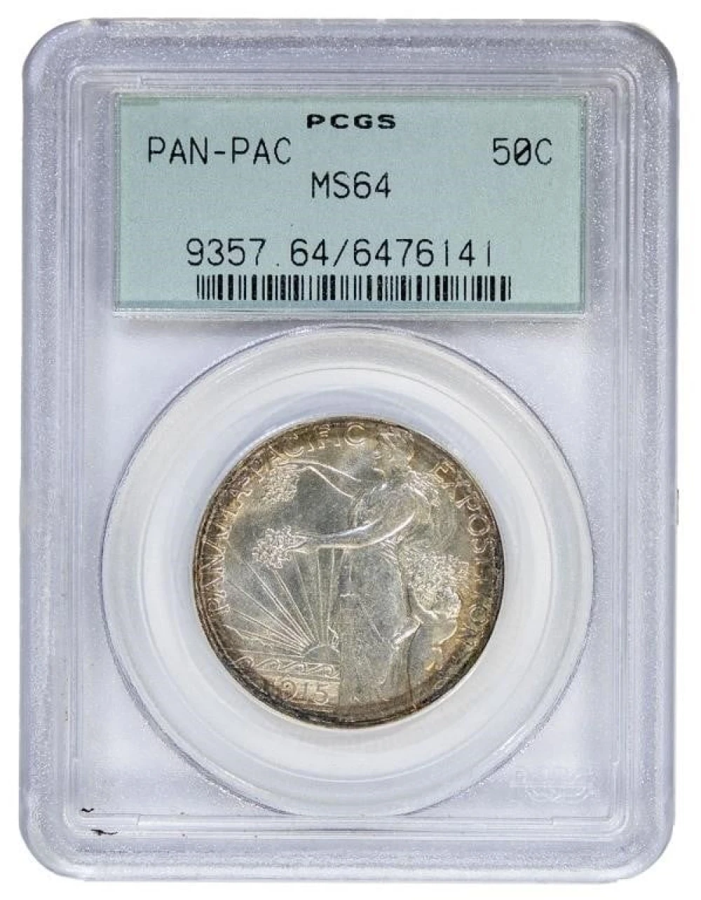 PCGS MS-64 1915-S Panama-Pacific Half Dollar