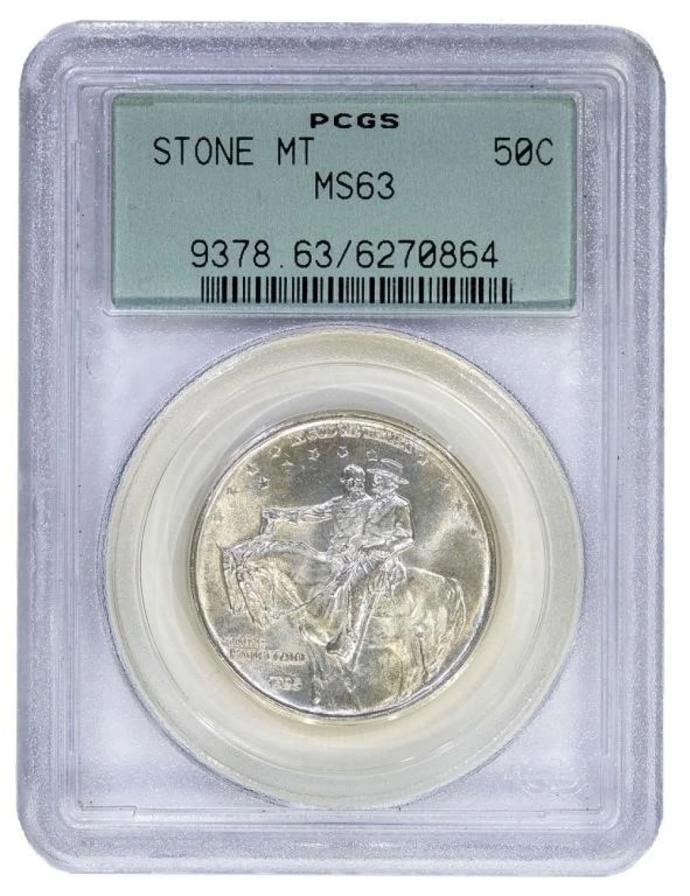 PCGS MS-63 1925 Stone Mountain Half Dollar