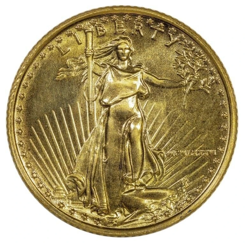 Gem UNC 1986 Gold American Eagle $5