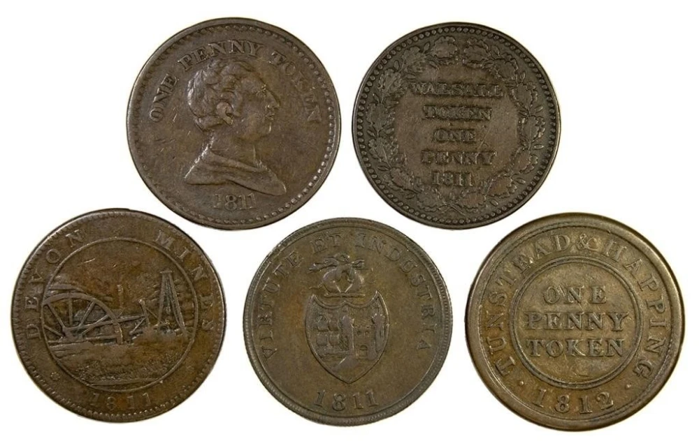 Great Britain. VF to EF Better 19th-C Pennies