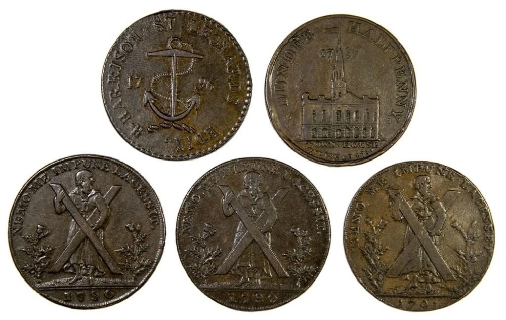 Conder Tokens. Scotland Quintet
