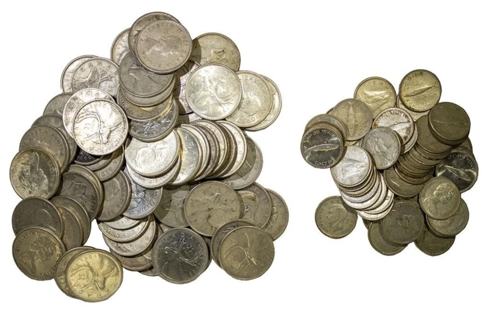 Canadian Silver Coin Lot