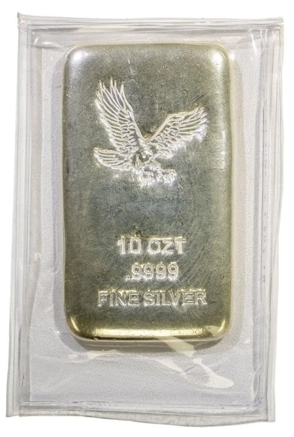 Poured 10 oz Silver Bar