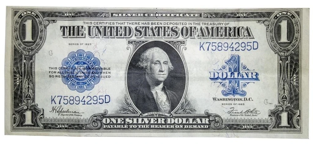 VF-EF-35 1923 $1 Silver Certificate