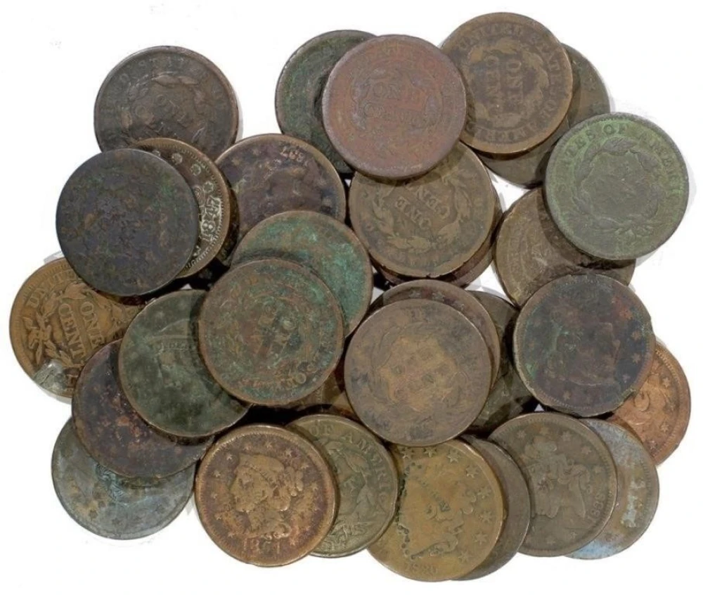 31 Mixed Cull Large Cents